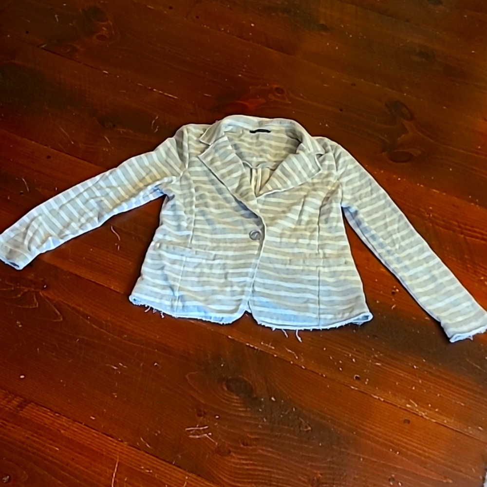 Sweatshirt blazer